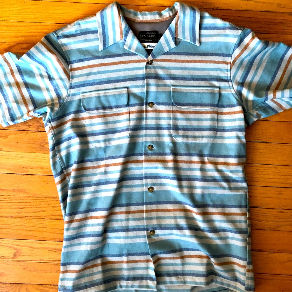 Pendleton Surf Wool Button Down Shirt